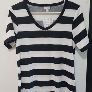 LuLaRoe xxs striped t-shirt NWT